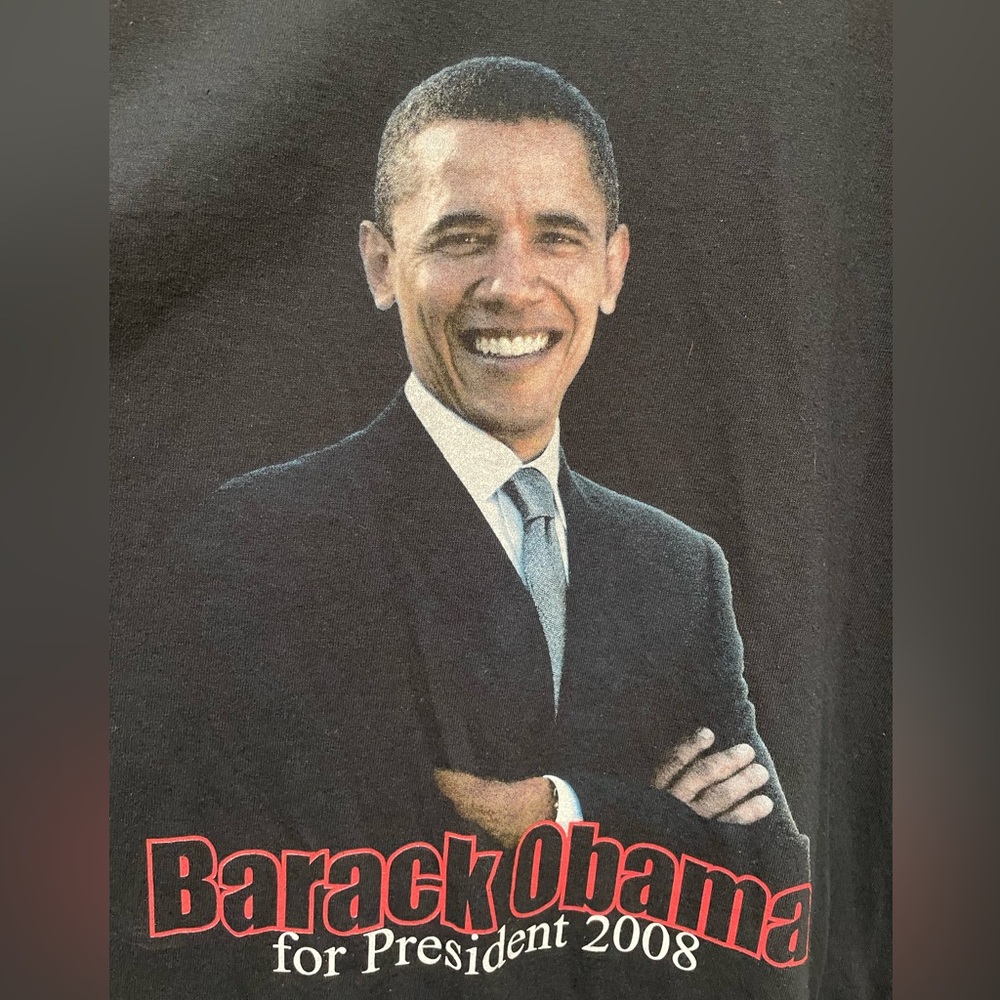 Original 2008 Barack Obama for president t-shirt